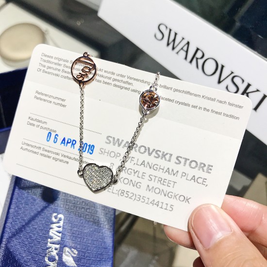 Buy Swarovski Remix Collection Heart Bracelet 5373220 17CM For 